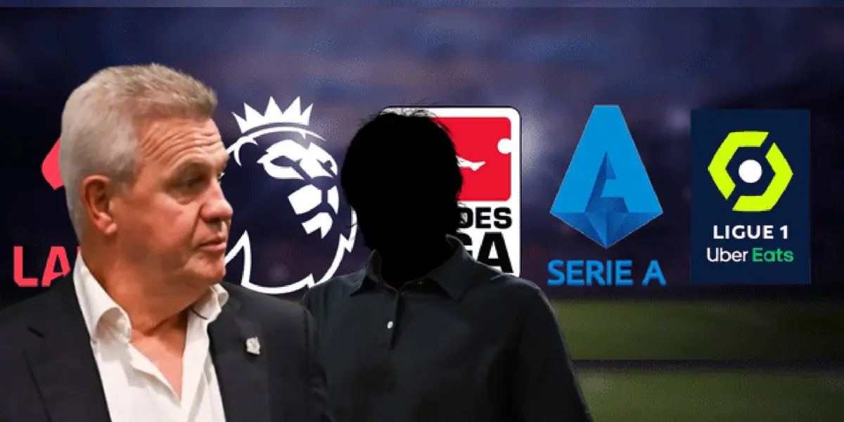 Javier Aguirre junto a entrenador incógnito / FOTO IMAGO7