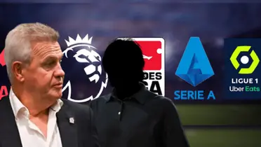 Javier Aguirre junto a entrenador incógnito / FOTO IMAGO7