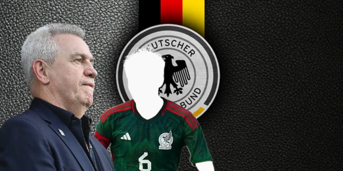 Javier Aguirre junto a futbolista incógnito del Tri / FOTO JUANFÚTBOL