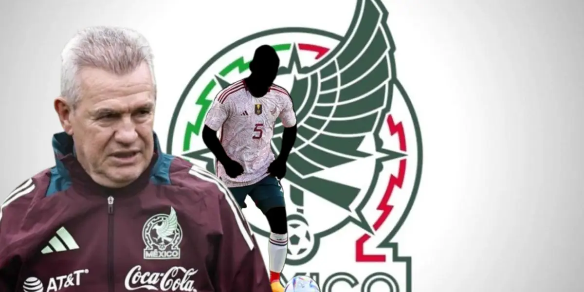 Javier Aguirre junto a futbolista incógnito del Tri / FOTO UDG TV