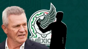 Javier Aguirre junto a futbolista incógnito / FOTO GOAL