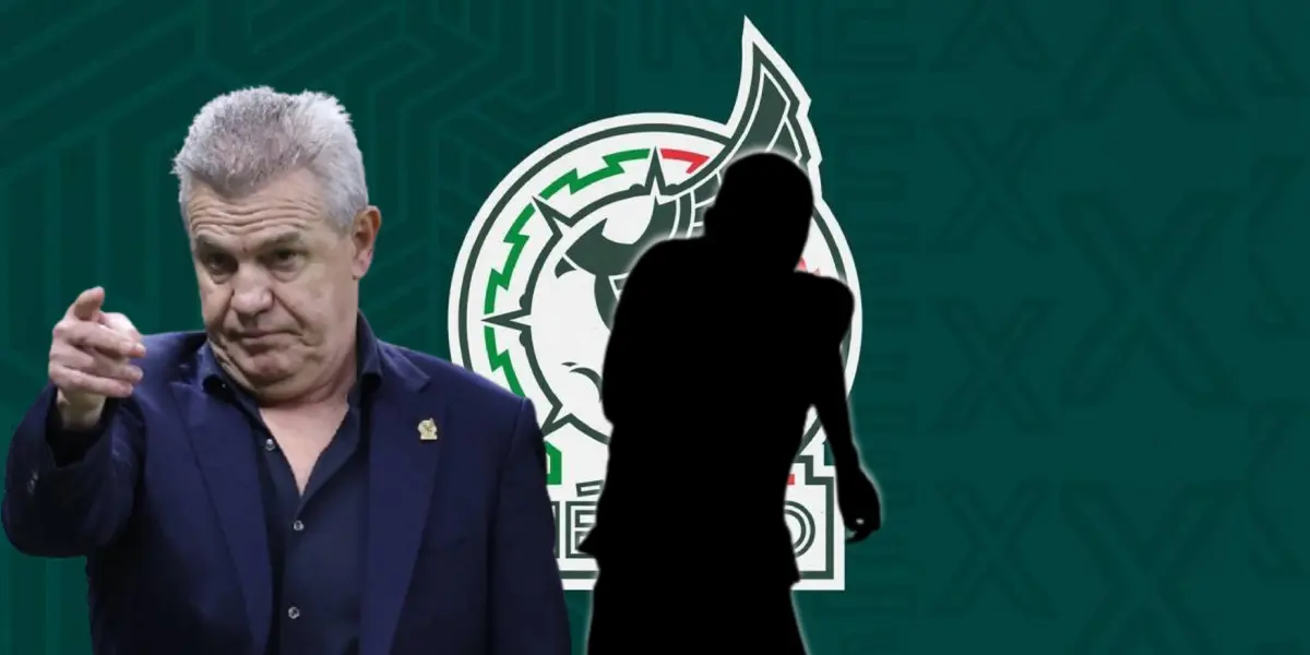 Javier Aguirre junto a futbolista incógnito / FOTO JUAN FÚTBOL