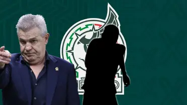 Javier Aguirre junto a futbolista incógnito / FOTO JUAN FÚTBOL