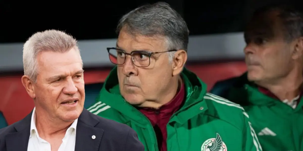 Javier Aguirre junto a Gerardo Martino / FOTO GETTY IMAGES