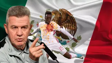 Javier Aguirre junto a Iñaki Williams / FOTO MARCA