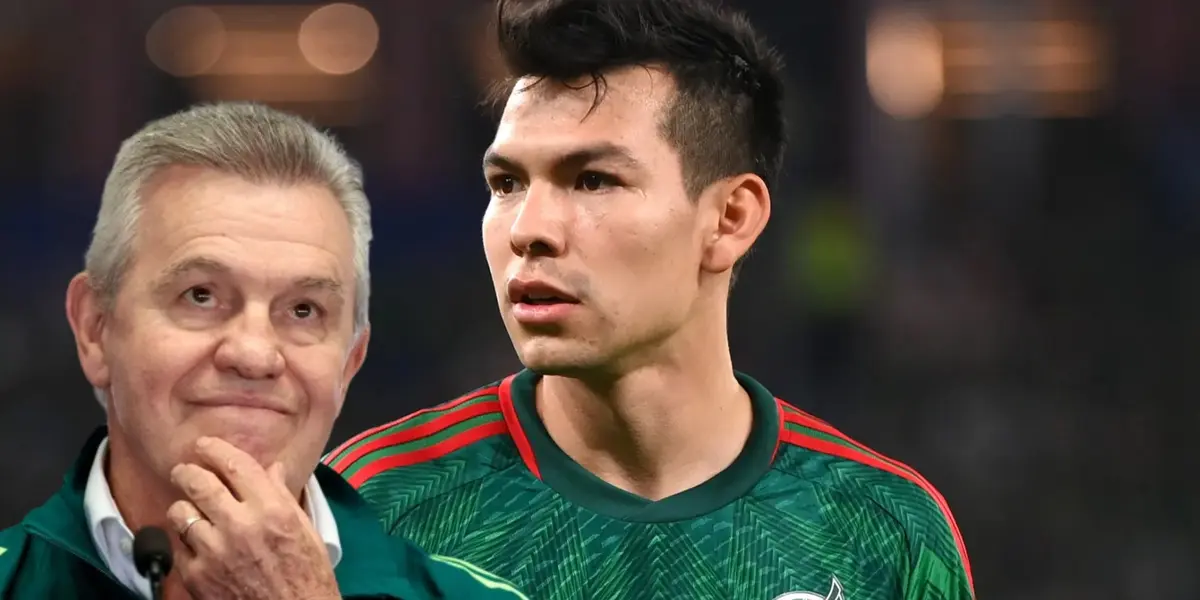 Javier Aguirre junto a Jaime Lozano / FOT AFP