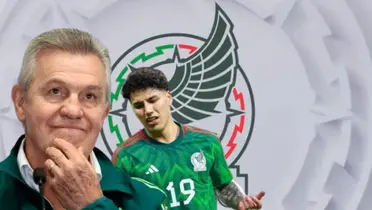 Javier Aguirre junto a Jorge Sánchez / FOTO FMF