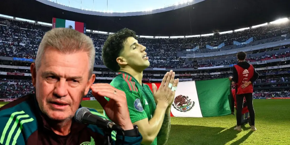 Javier Aguirre junto a Jorge Sánchez / FOTO FOX SPORTS