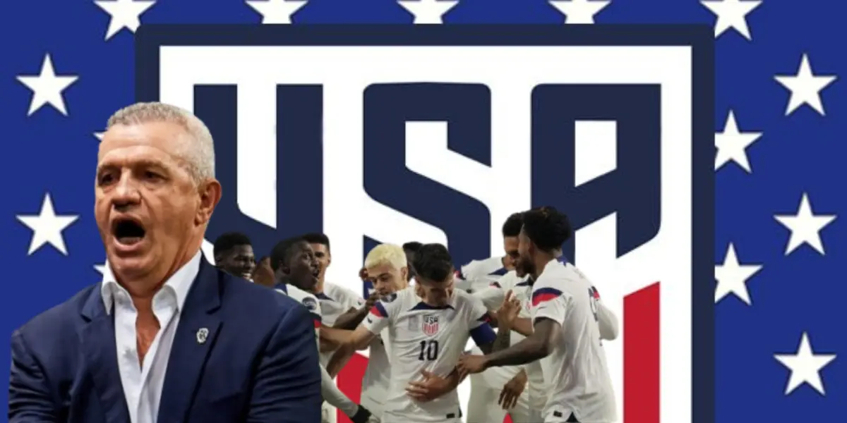 Javier Aguirre junto a jugadores de la Selección de Estados Unidos / FOTO ESTO