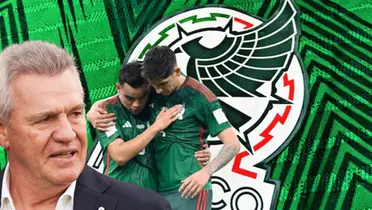 Javier Aguirre junto a jugadores del Tri / FOTO DEBATE