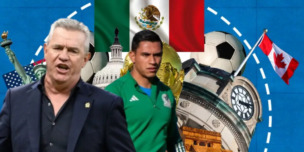 Javier Aguirre junto a Luis Ángel Malagón / FOTO MEXSPORT