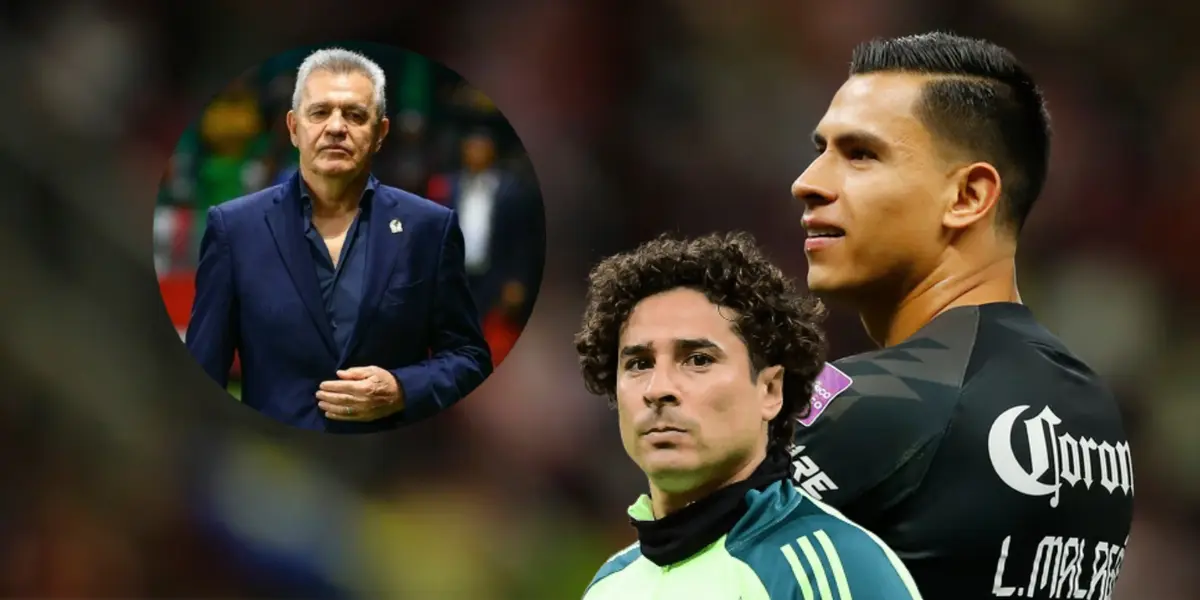 Javier Aguirre, Luis Malagón y Guillermo Ochoa/Foto El Siglo de Durango.