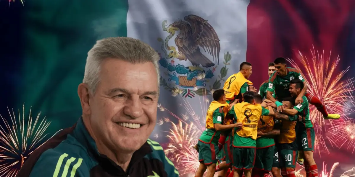 Javier Aguirre sonriente y jugadores celebrando/ Foto Villa del Palmar Loreto.