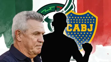 Javier Aguirre y Adonis Frías en forma de sombra/Foto La Tradicional.