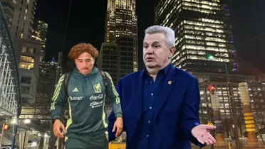 Javier Aguirre y Guillermo Ochoa/Foto Enlace Latino.