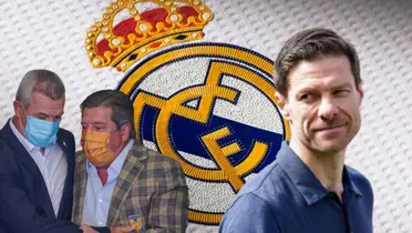 Javier Aguirre y Miguel Herrera junto a Xabi Alonso / FOTO RTVE ESPAÑA