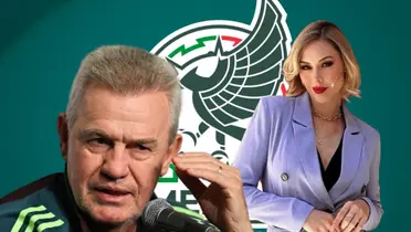Javier Aguirre y Miroslava Montemayor/ Foto Selección Mexicana.