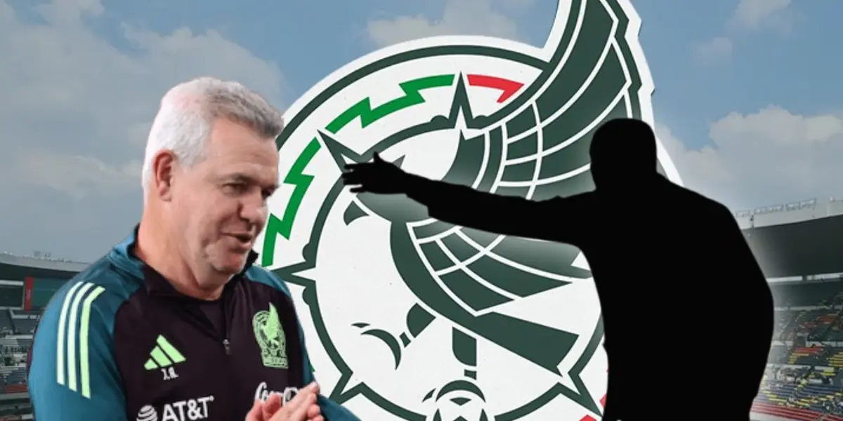 Javier Aguirre y silueta de entrenador/Foto Fox Sports.