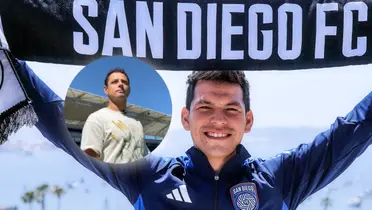 Javier Hernández e Hirving Lozano/Foto El País.