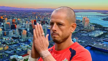 Javier Hernández en San Diego, California / FOTO ESTO