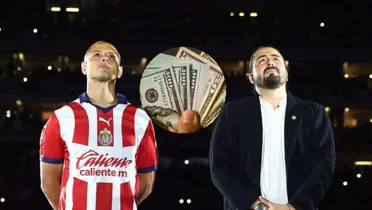 Javier Hernández y Amaury Vergara/Foto Getty Images.