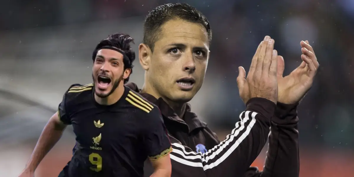 Javier Hernández y Raúl Jiménez/ Foto Diario AS.
