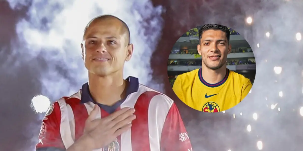 Javier Hernández y Raúl Jiménez/Foto El Universal.