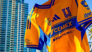 Jersey colgado. Foto: Tigres