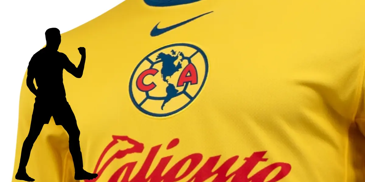 Jersey de América de fondo. Foto: Club América