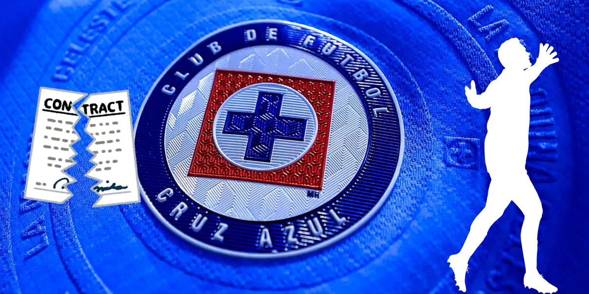 Jersey de Cruz Azul de fondo. Foto: Cruz Azul