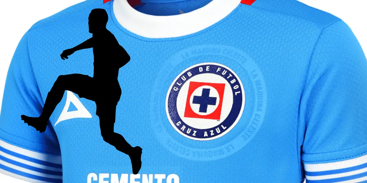 Jersey de Cruz Azul de fondo, tomado de Pirma