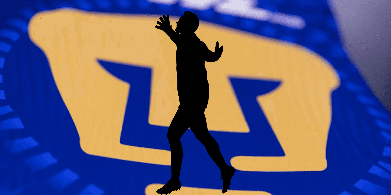 Jersey de Pumas de fondo, tomado de Pumas