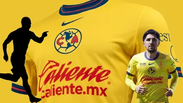 Jersey del América de fondo, tomado de Nike, con Valdés al frente