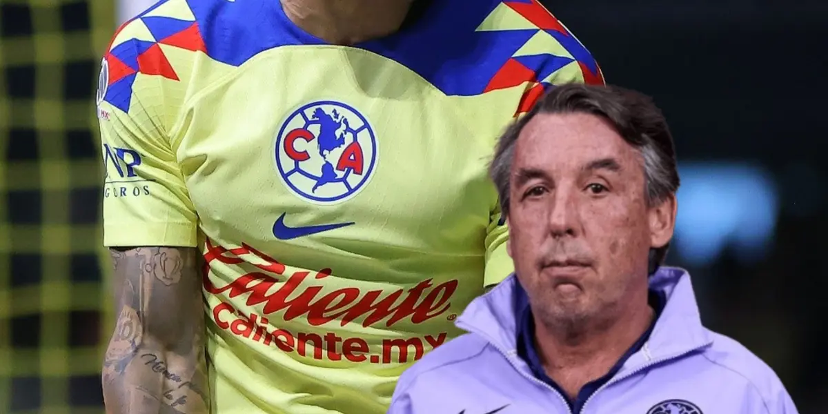 Jersey del América y Emilio Azcárraga/Foto Sports Judge.
