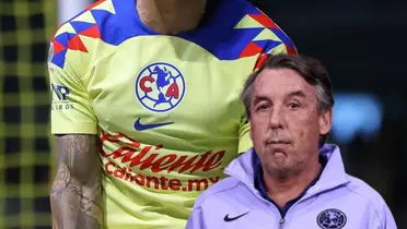 Jersey del América y Emilio Azcárraga/Foto Sports Judge.