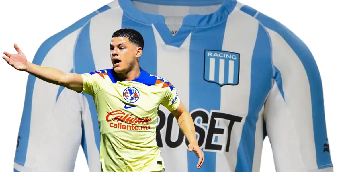 Jersey del Racing de fondo, tomado de SEARS