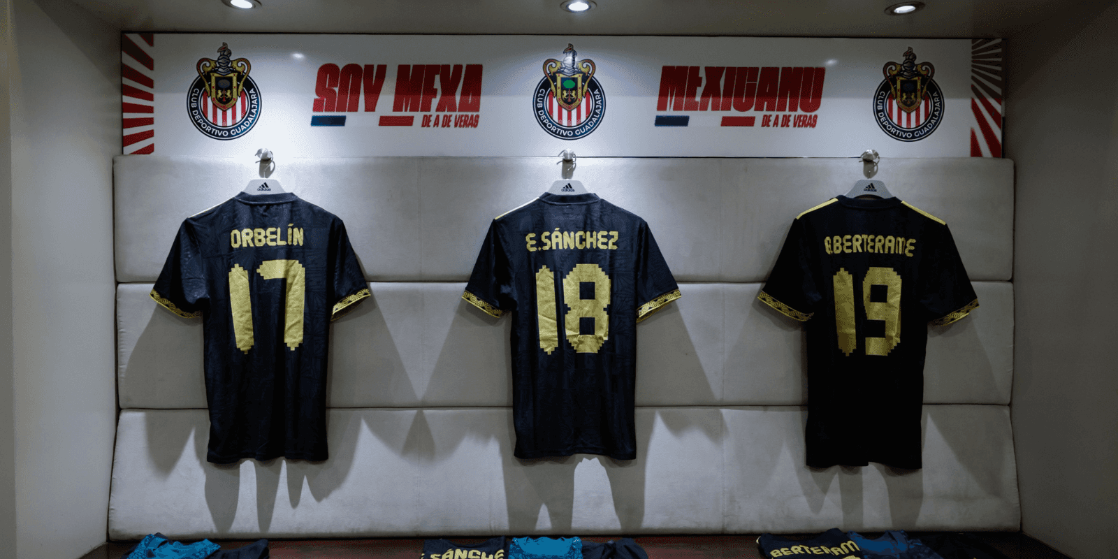 Jersey en vestidor. Foto: Selección Mexicana