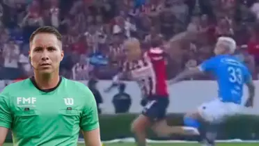 Jesús López Valle en el Chivas vs Cruz Azul / FOTO LINEA DIRECTA