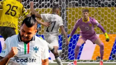 Jesús Manuel y la polémica jugada ante Borussia Dortmund / FOTO ABC NOTICIAS