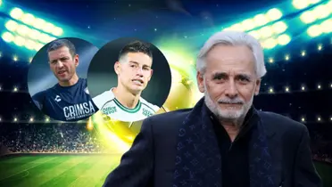 Jesús Martínez, James Rodríguez y Jaime Lozano/ Foto Fondos mil.