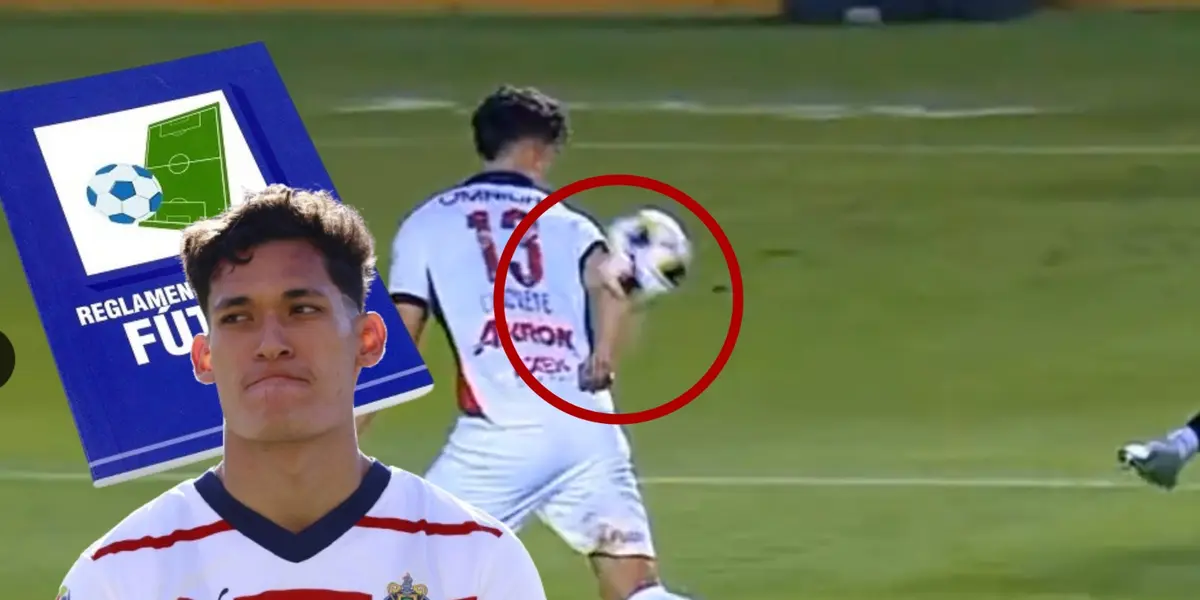 Jesús Orozco Chiquete en el Querétaro FC vs Chivas / FOTO X