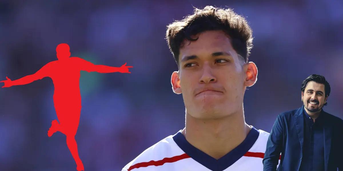 Jesús Orozco en partido con Chivas. Foto: Azteca Deportes