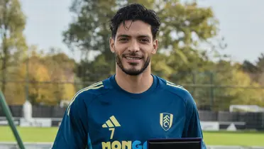 Jiménez en entreno. Foto: Fulham