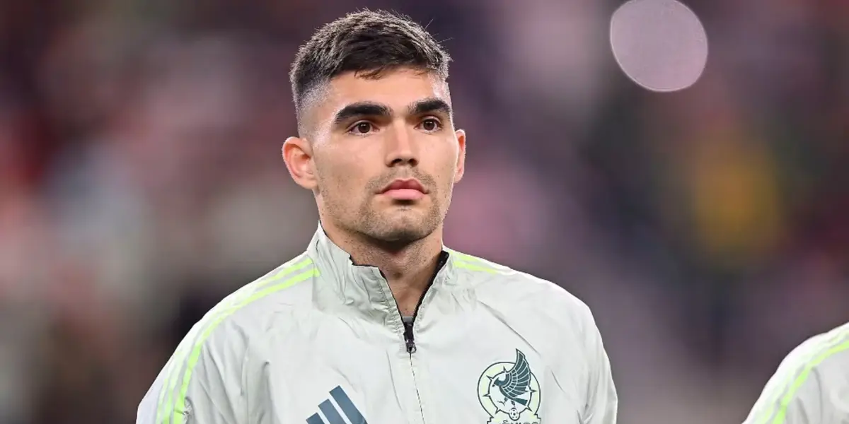 Johan en partido con el Tri. Foto: Record