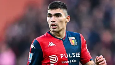 Johan en partido con Genoa. Foto: ESPN