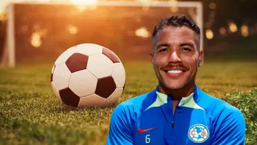 Johathan dos Santos y balón de fondo/Foto Canvas Art Rock.