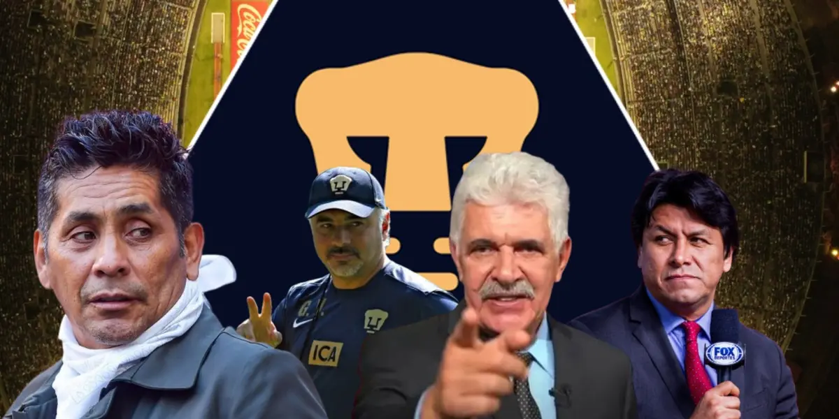 Jorge Campos junto a Memo Vázquez Jr, Ricardo Ferretti y Claudio Suárez / FOTO MARCA