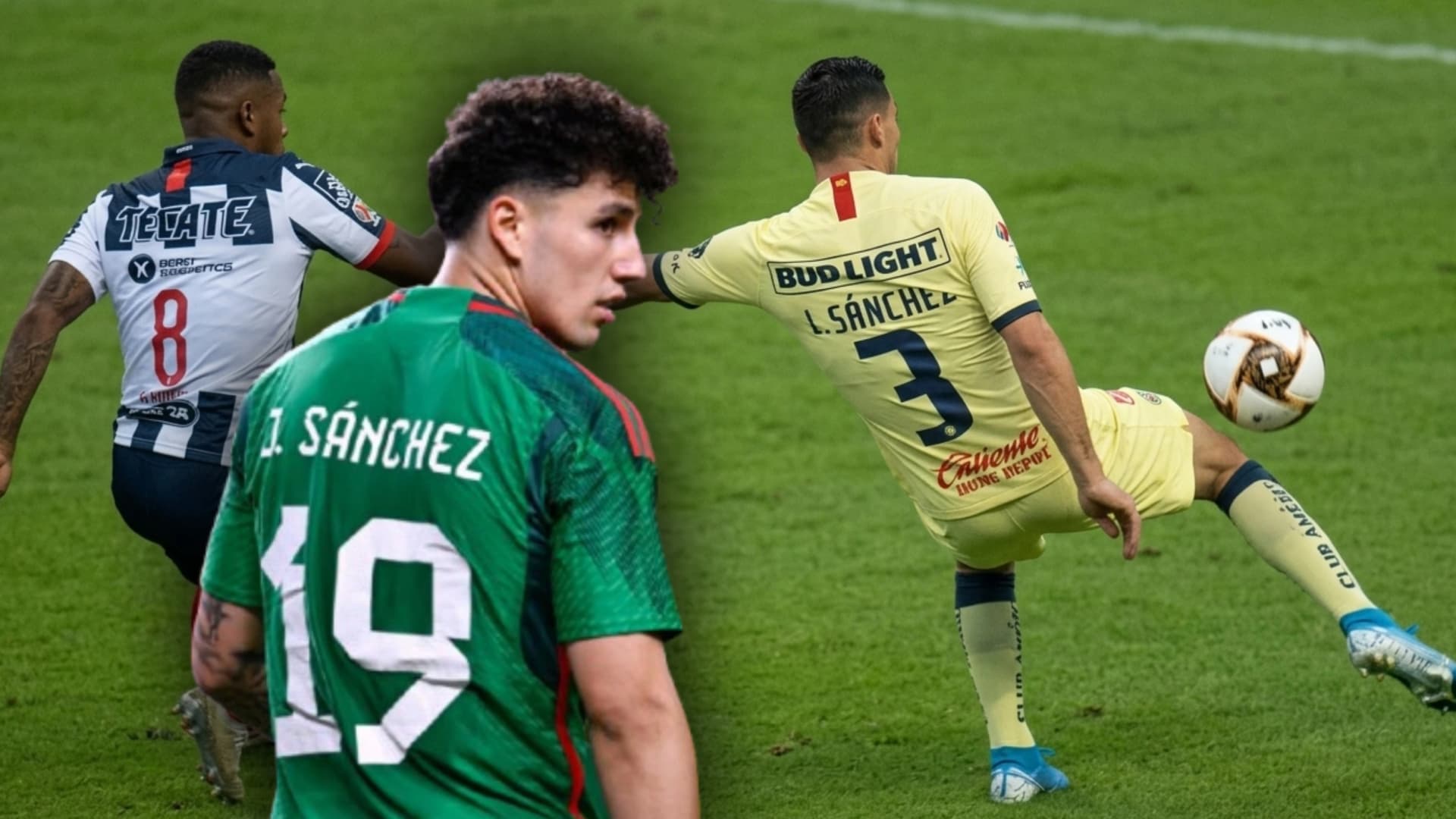 Jorge Sánchez con la selección mexicana y jugada polémica ante Rayados