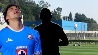 Jorge Sánchez junto a futbolista incógnito / FOTO SOY FÚTBOL