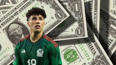 Jorge Sánchez y su primer sueldo / FOTO LANETAFUTBOLERA